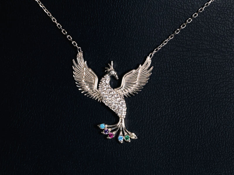 Liron Silver Gökyüzü Çizgisi Kolye